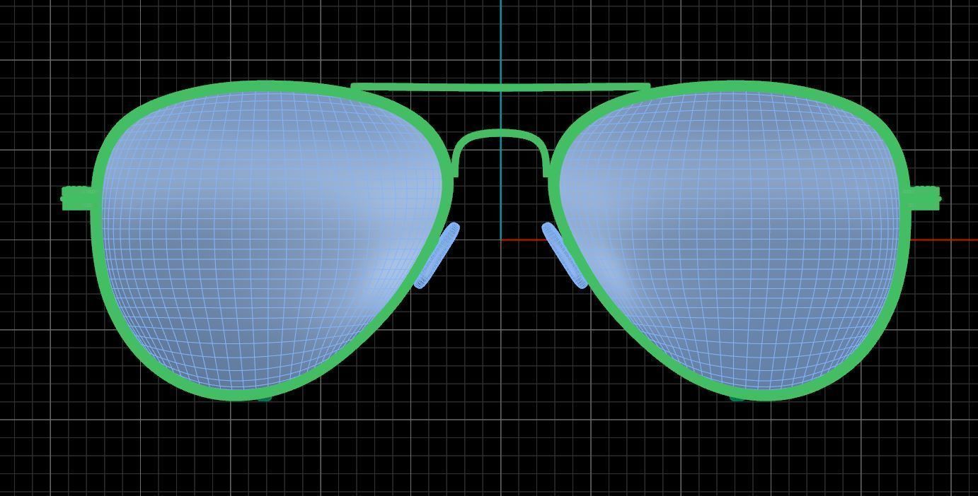 Eyeglasses for Men and Women 3D print model_6