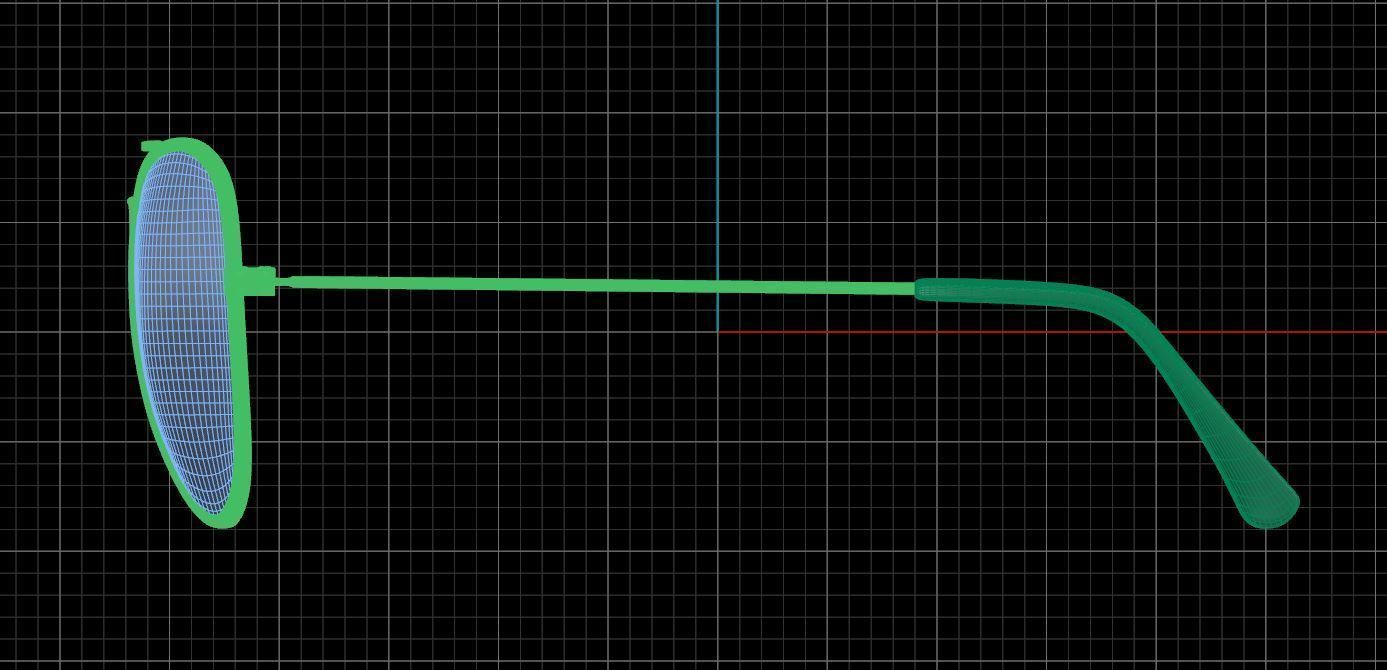 Eyeglasses for Men and Women 3D print model_7