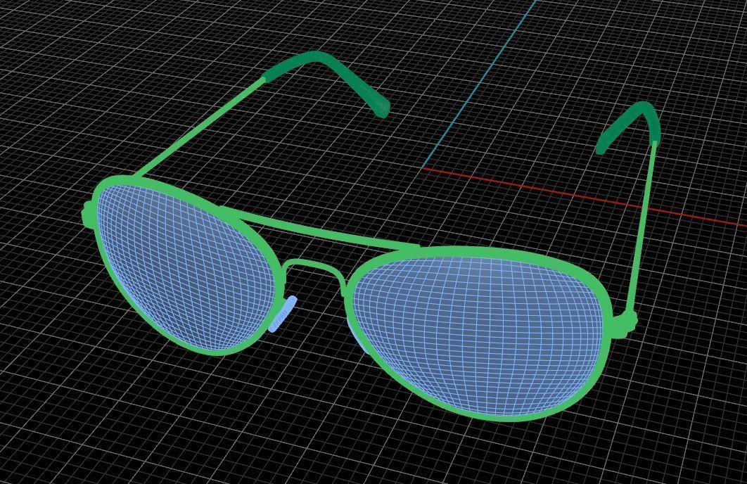 Eyeglasses for Men and Women 3D print model_4
