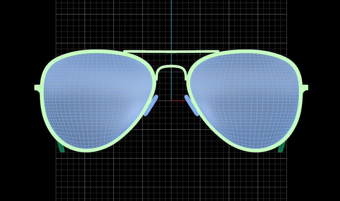 Eyeglasses for Men and Women 3D print model_5