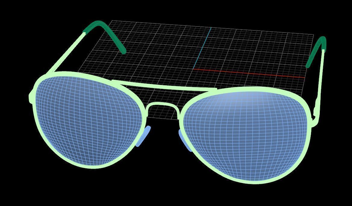 Eyeglasses for Men and Women 3D print model_4