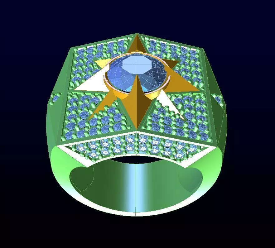 DIAMOND JEWELLERY 3D print model_0