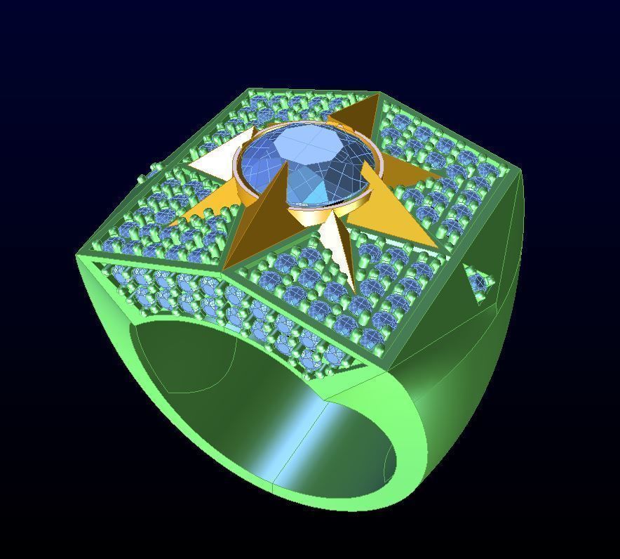 DIAMOND JEWELLERY 3D print model_1