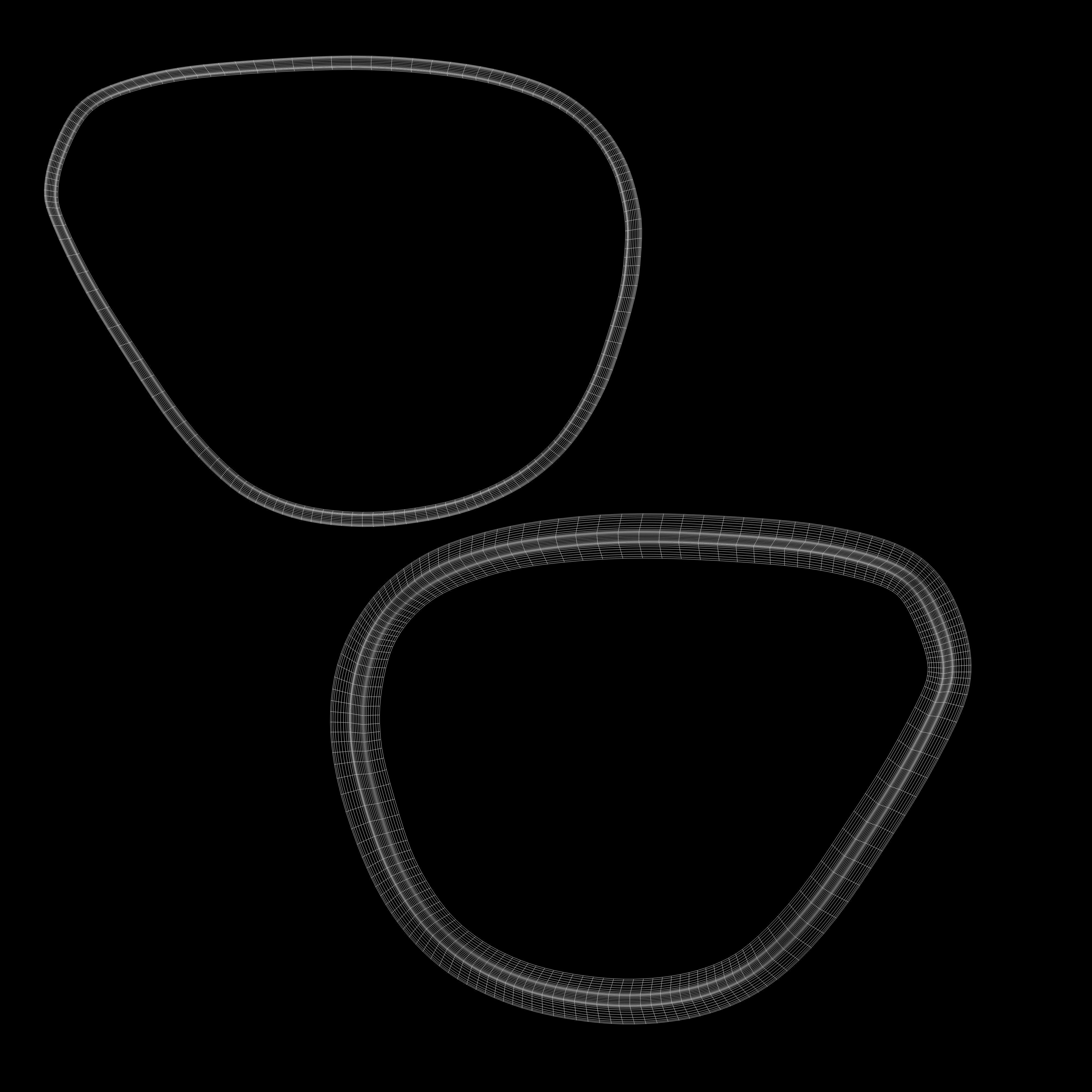 Eyeglasses for Men and Women 3D print model_23