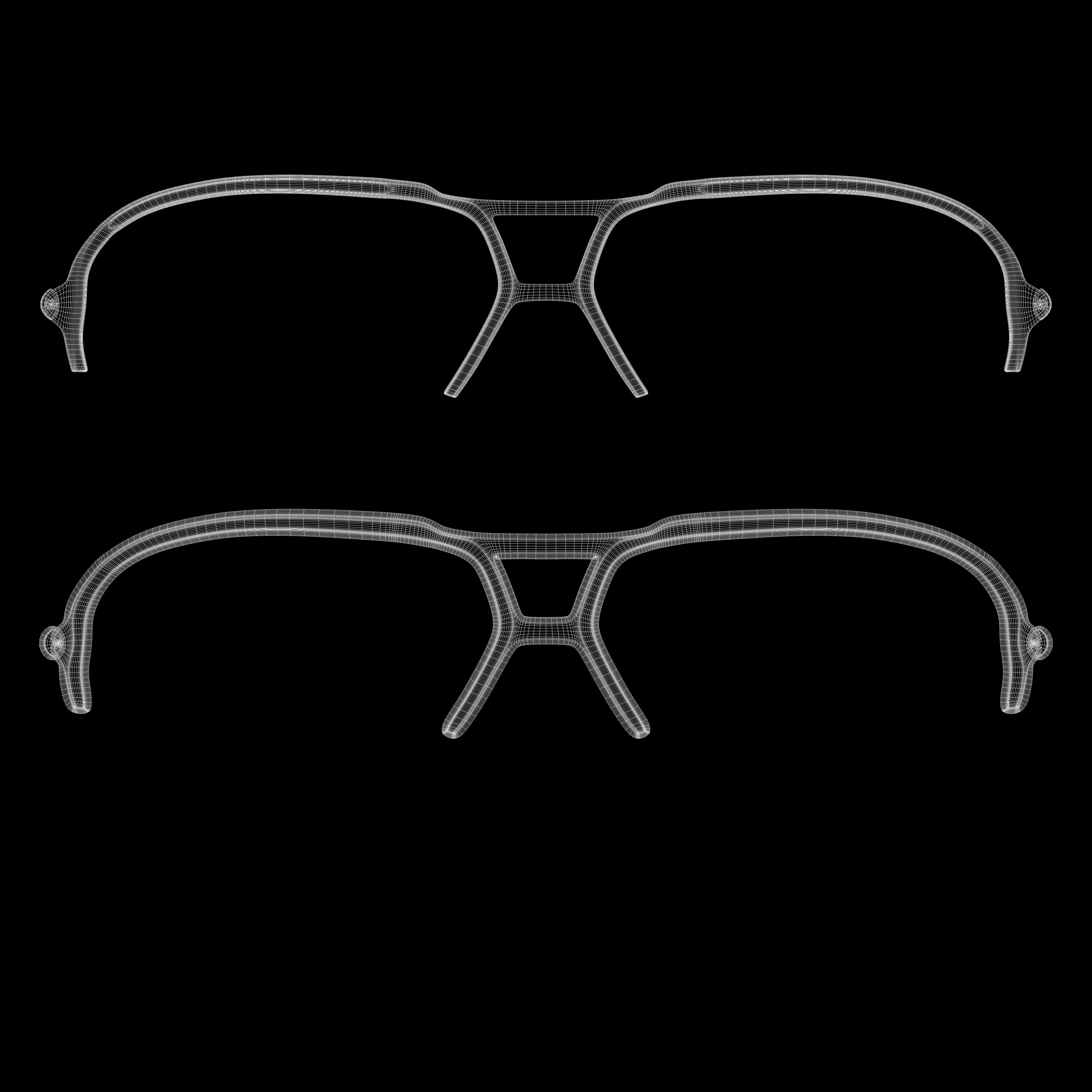 Eyeglasses for Men and Women 3D print model_26