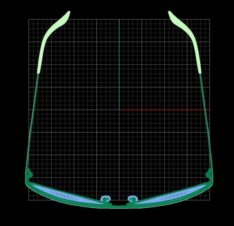 Eyeglasses for Men and Women 3D print model_11