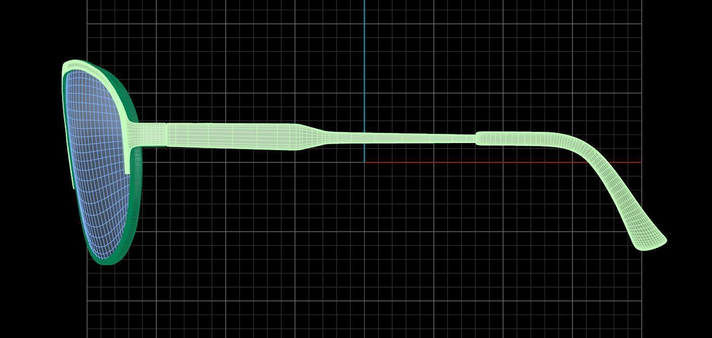 Eyeglasses for Men and Women 3D print model_10