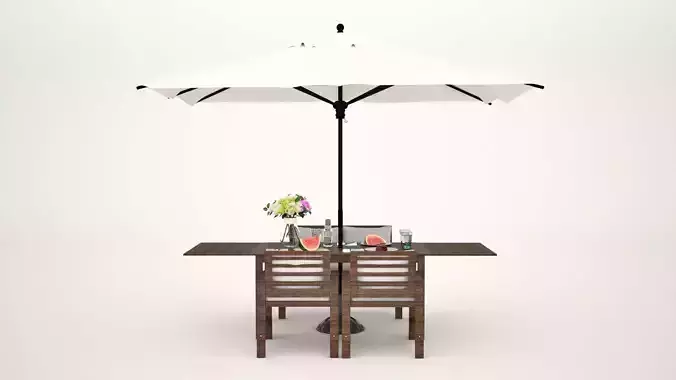 Garden Table  3D model