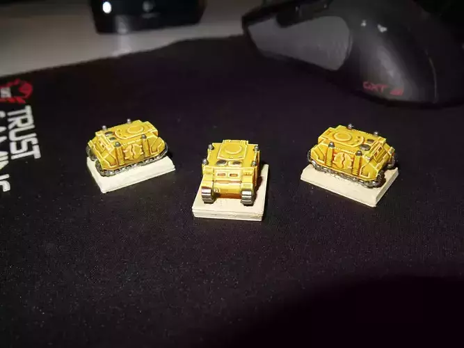 ARTILLERY SET 5 Epic-At size Armageddon set 2 3D print model