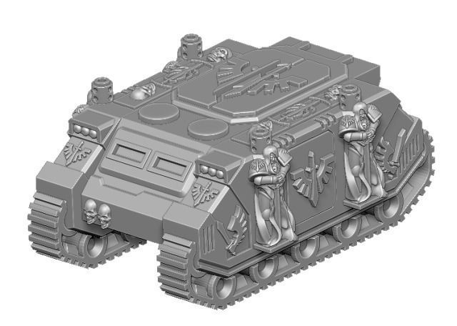 ARTILLERY SET 5 Epic-At size Armageddon set 2 3D print model_2