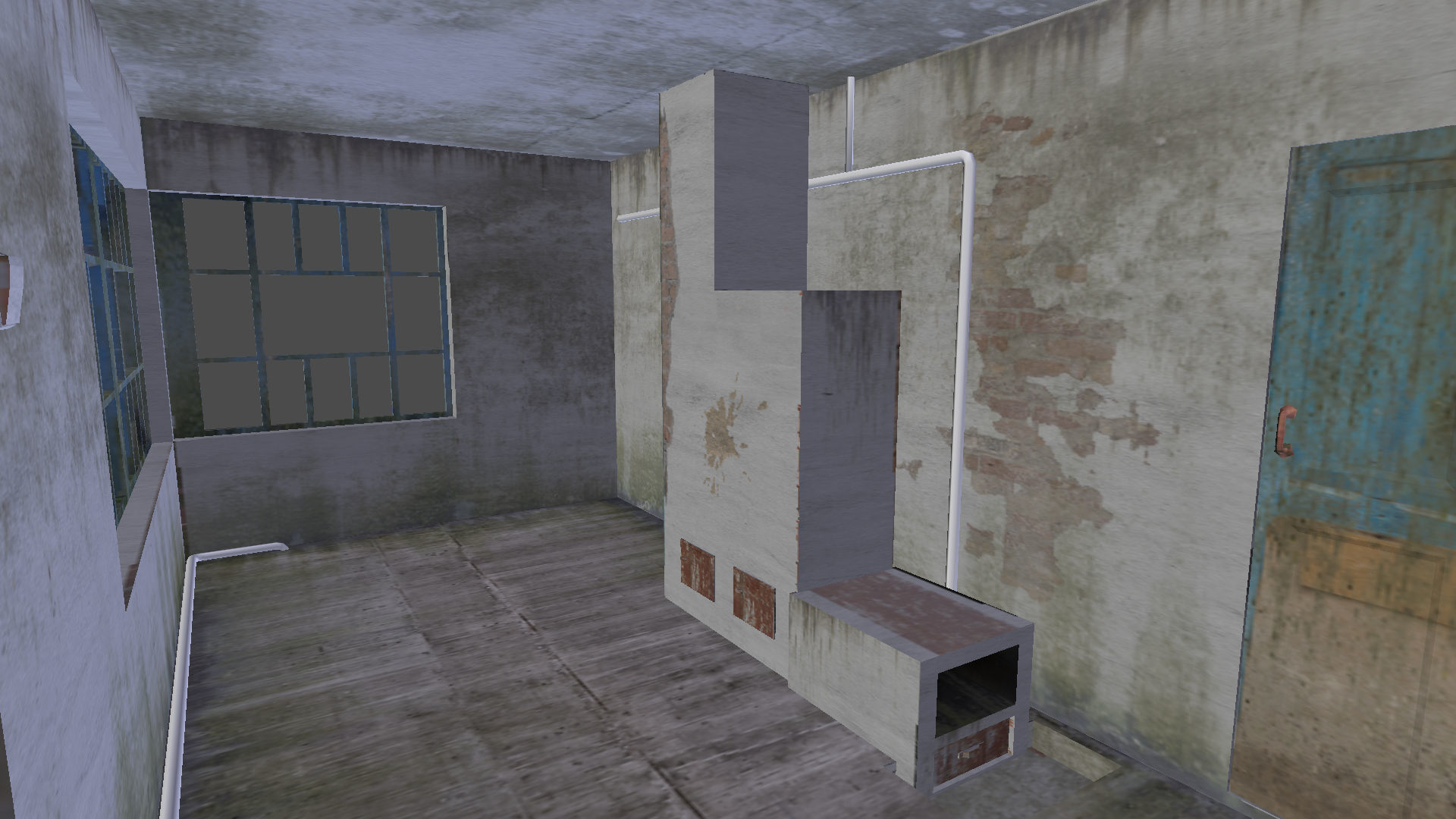 Abandoned house 3D model_15