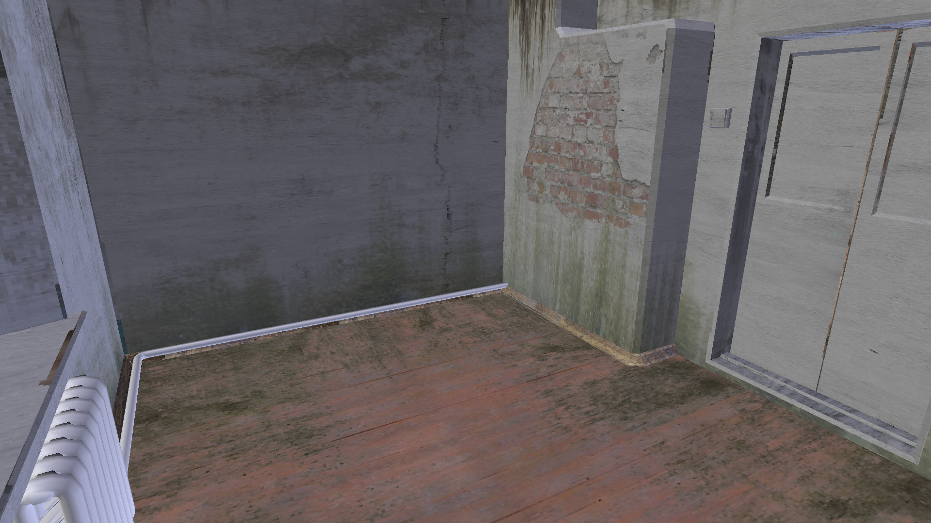 Abandoned house 3D model_9
