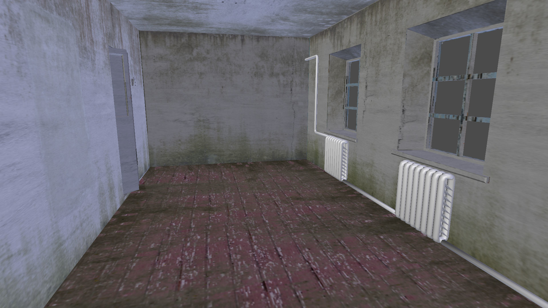 Abandoned house 3D model_8