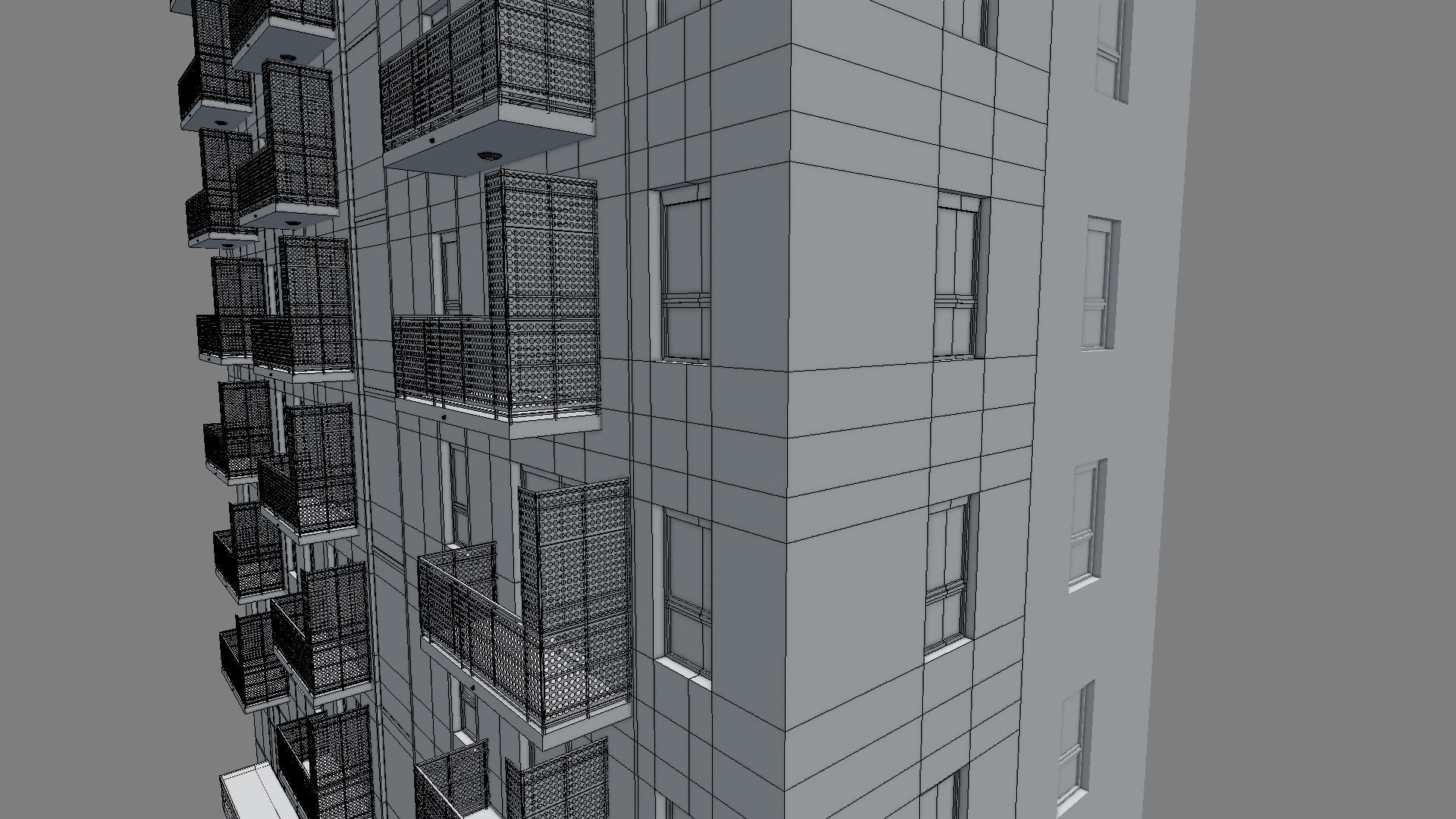 New European flat 3D model_11