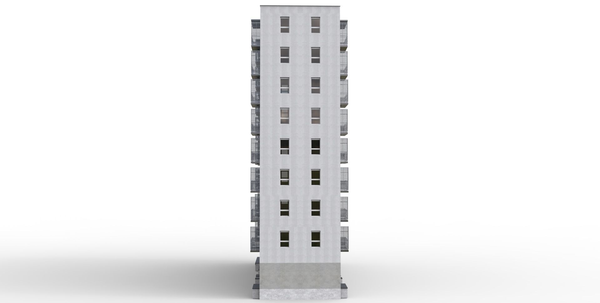 New European flat 3D model_5