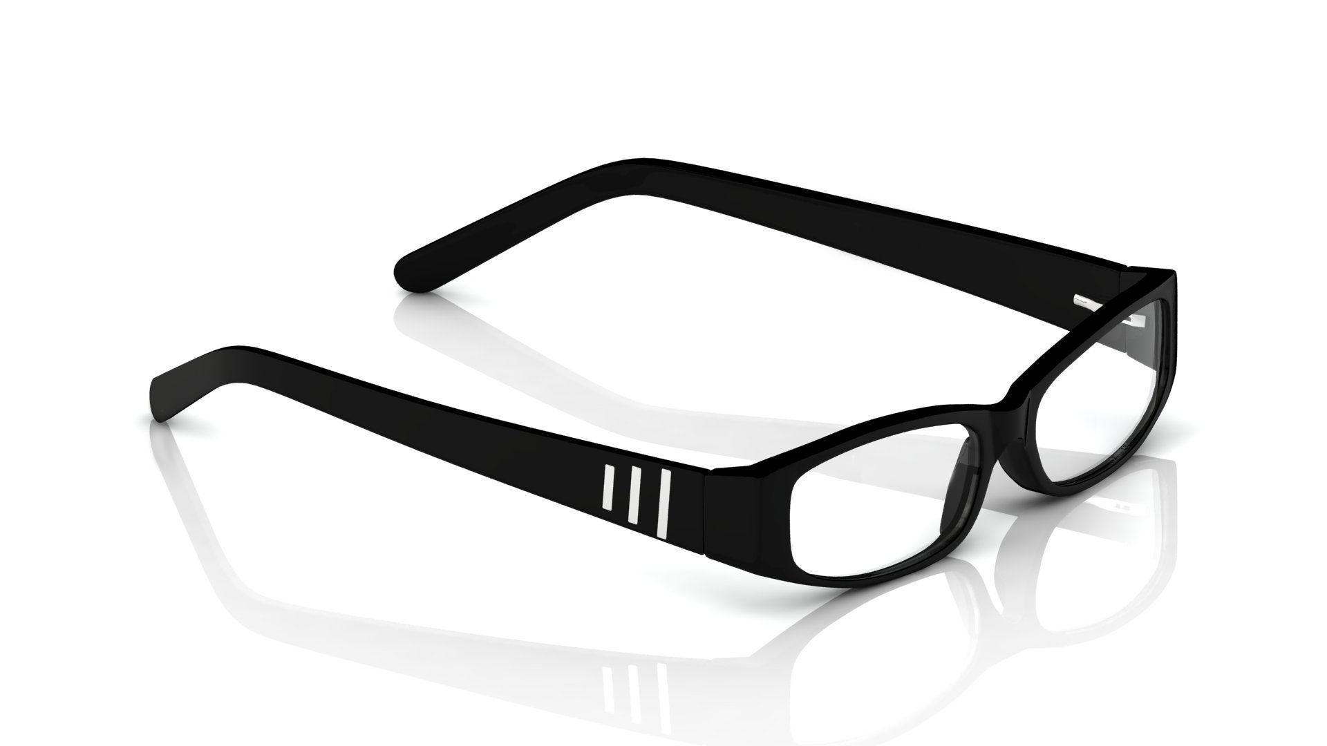 Eyeglasses for Men and Women 3D print model_4