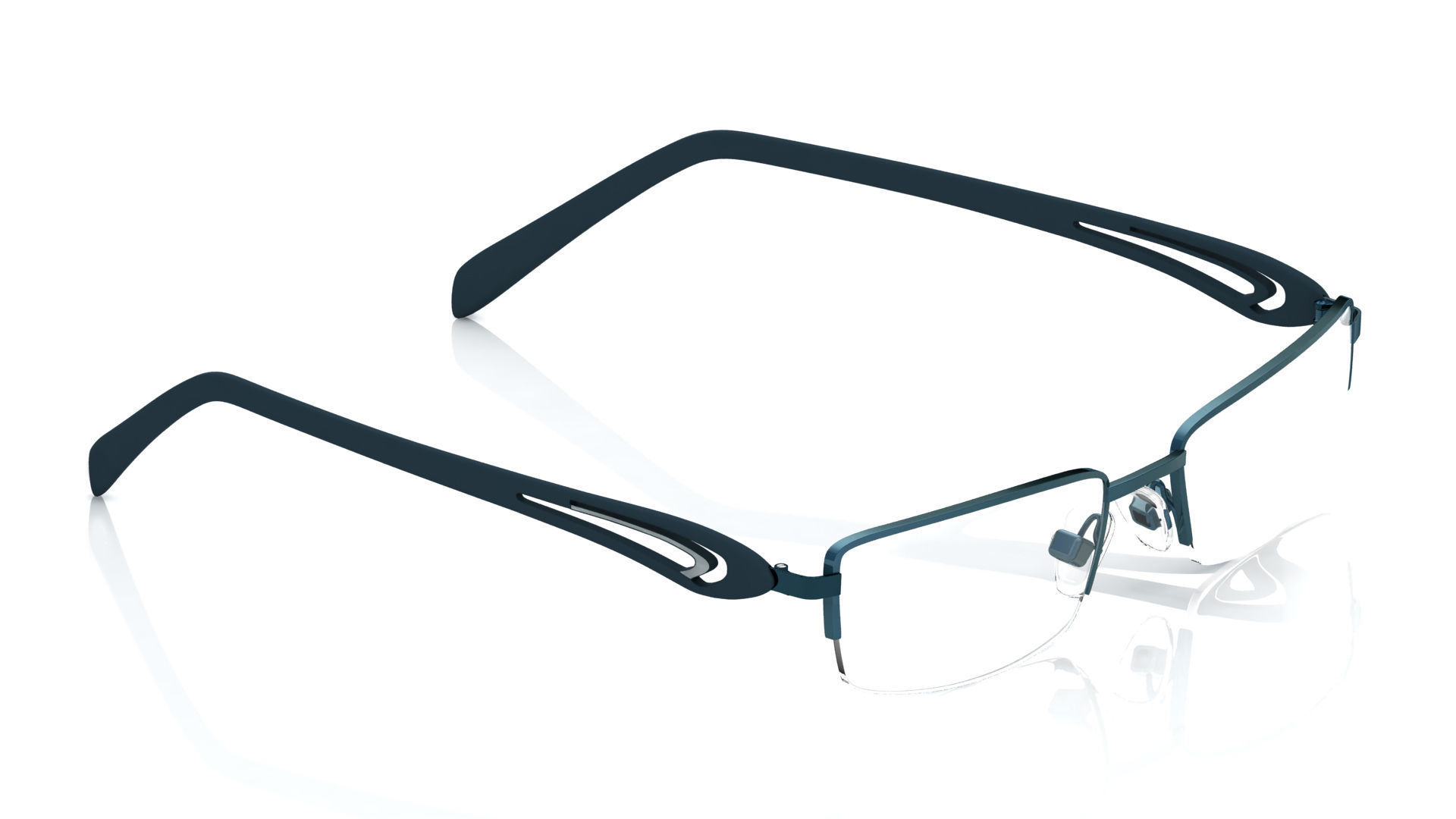 Eyeglasses for Men and Women 3D print model_3