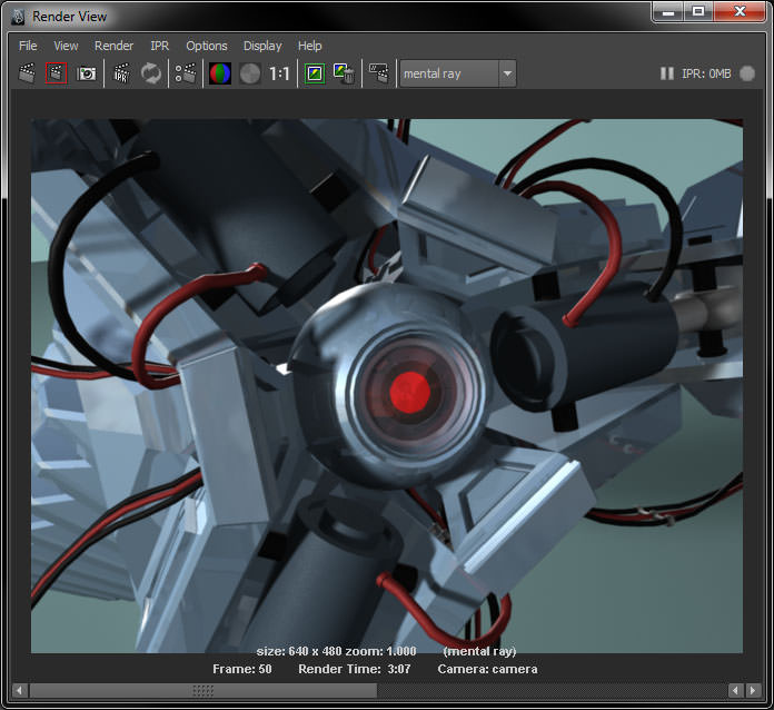 Robot Mechanic Arm - Limited 3D model_5