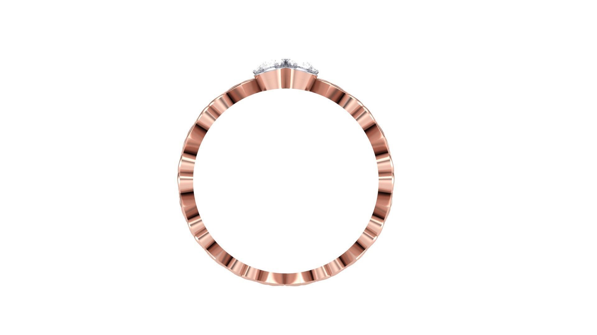 cander collection diamond ring 3D print model_32