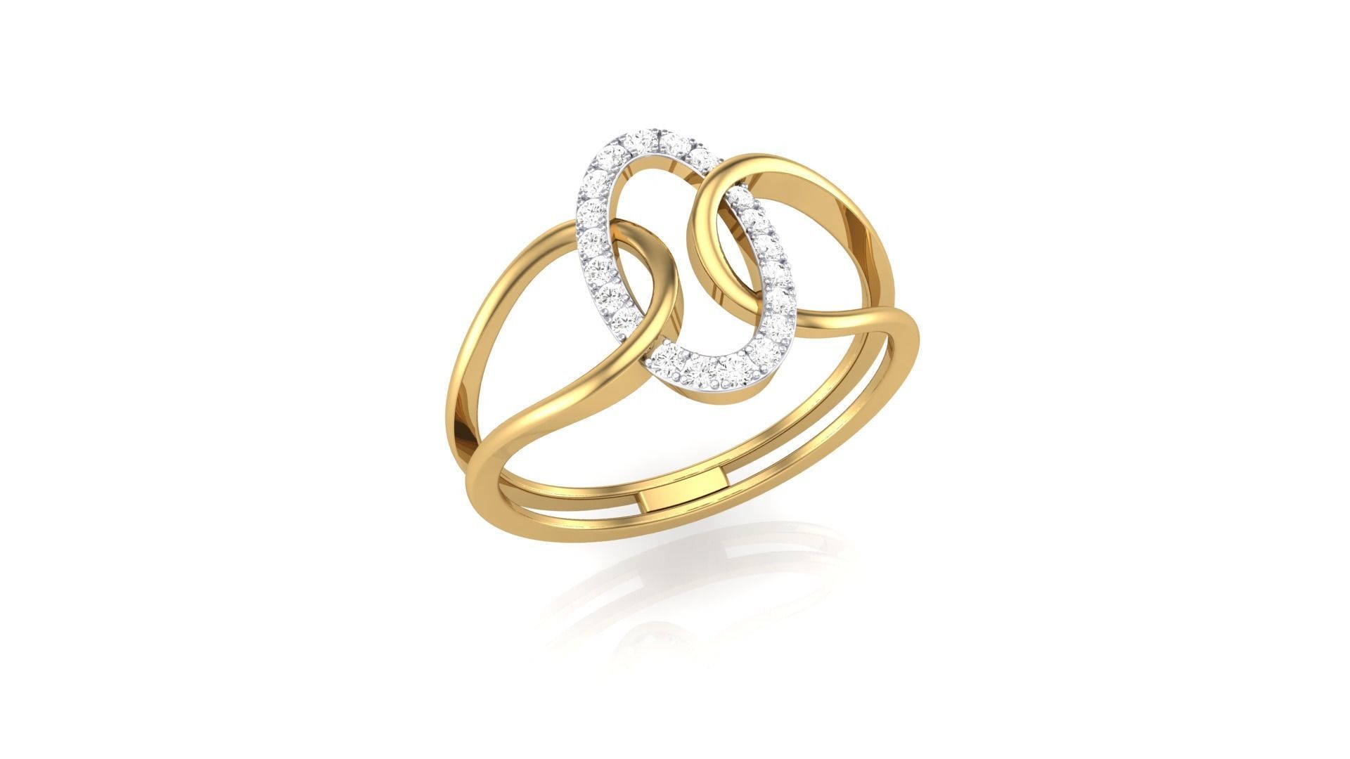 cander collection diamond ring 3D print model_12