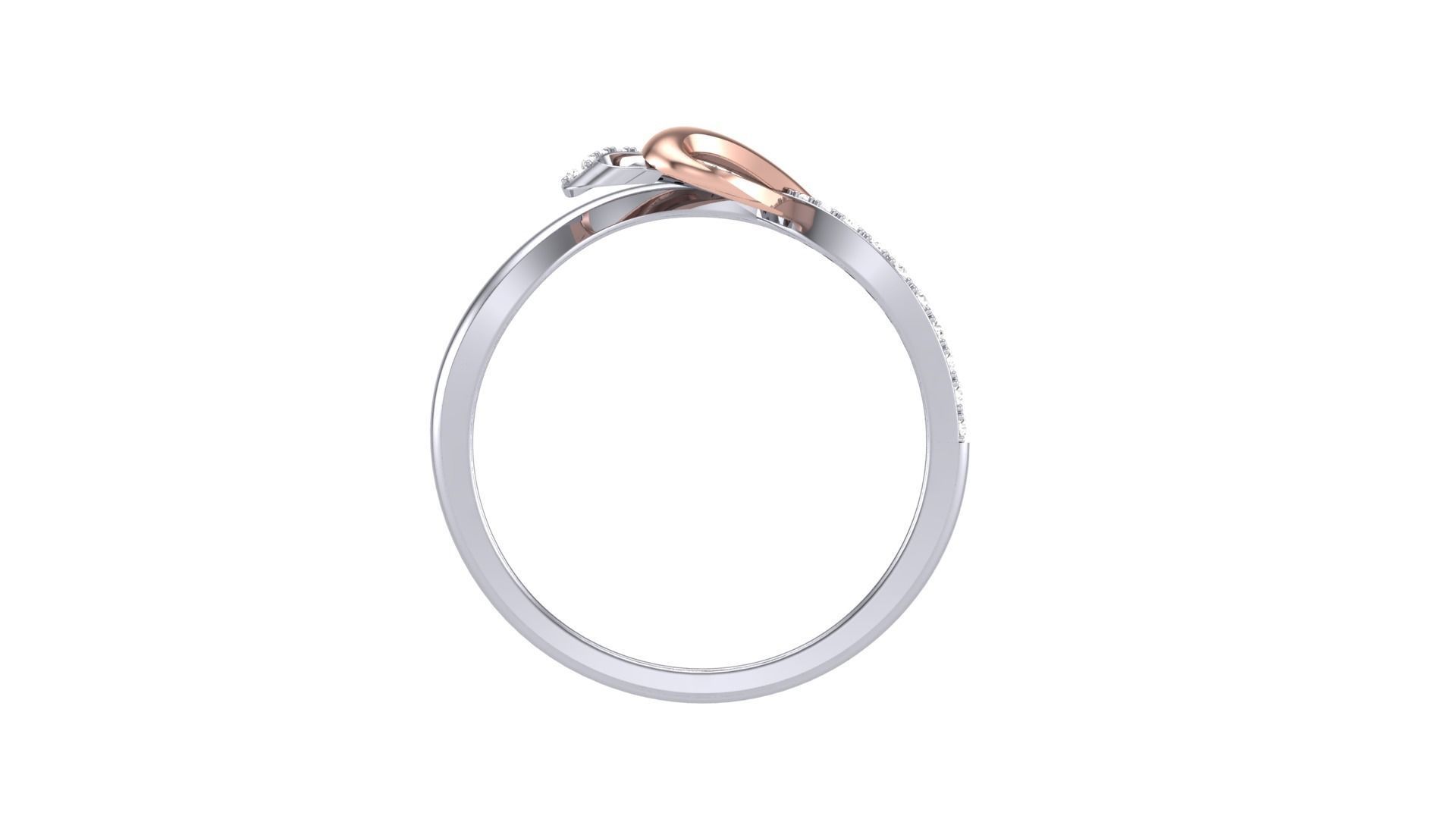 cander collection diamond ring 3D print model_35