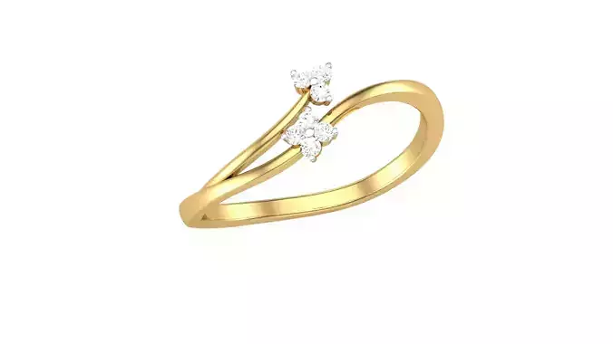 cander collection diamond ring 3D print model
