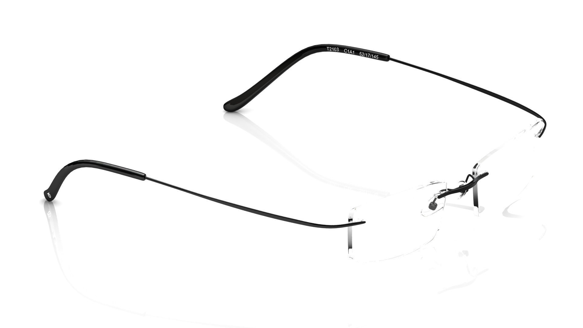 Eyeglasses for Men and Women 3D print model_1