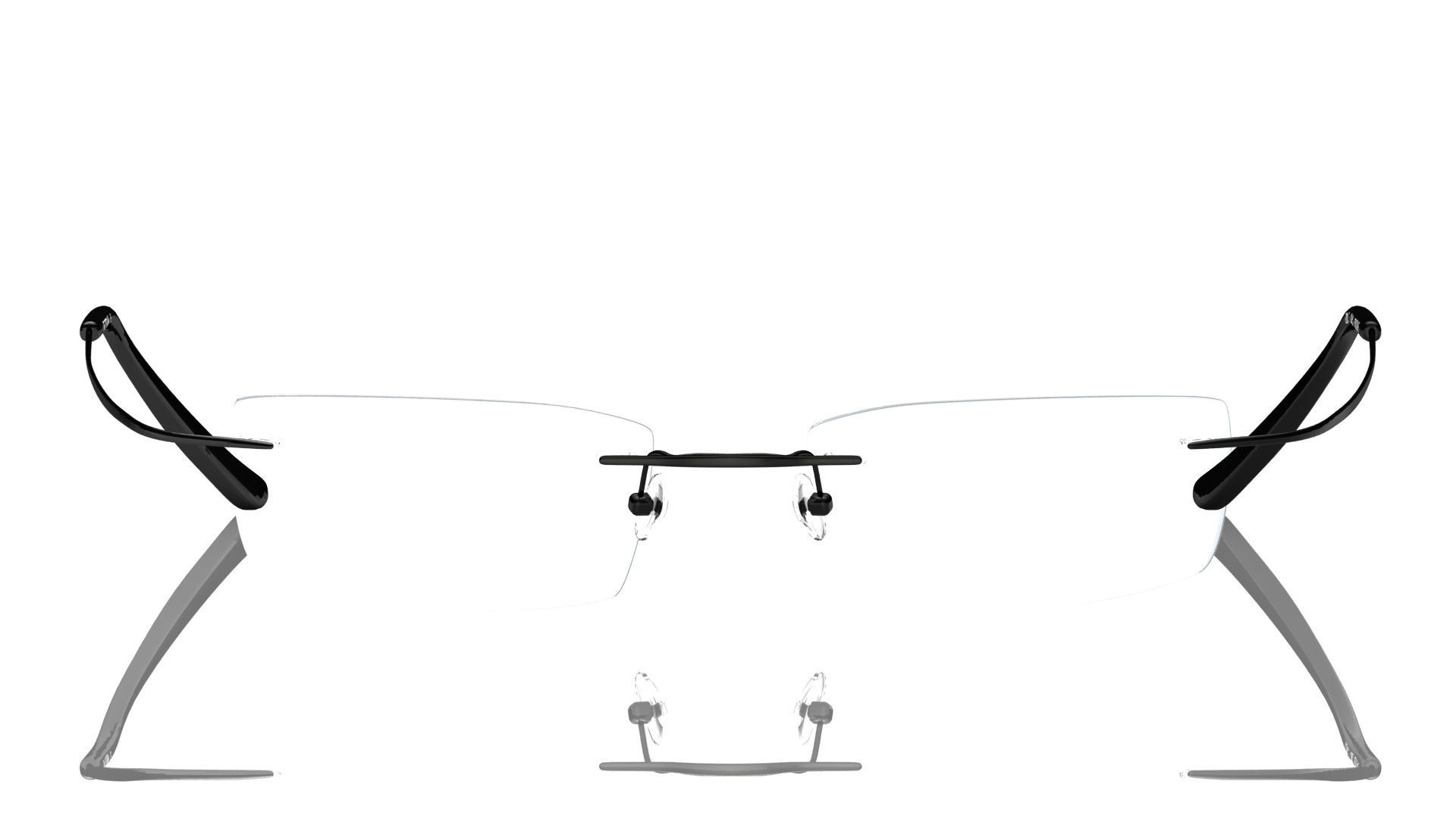 Eyeglasses for Men and Women 3D print model_5