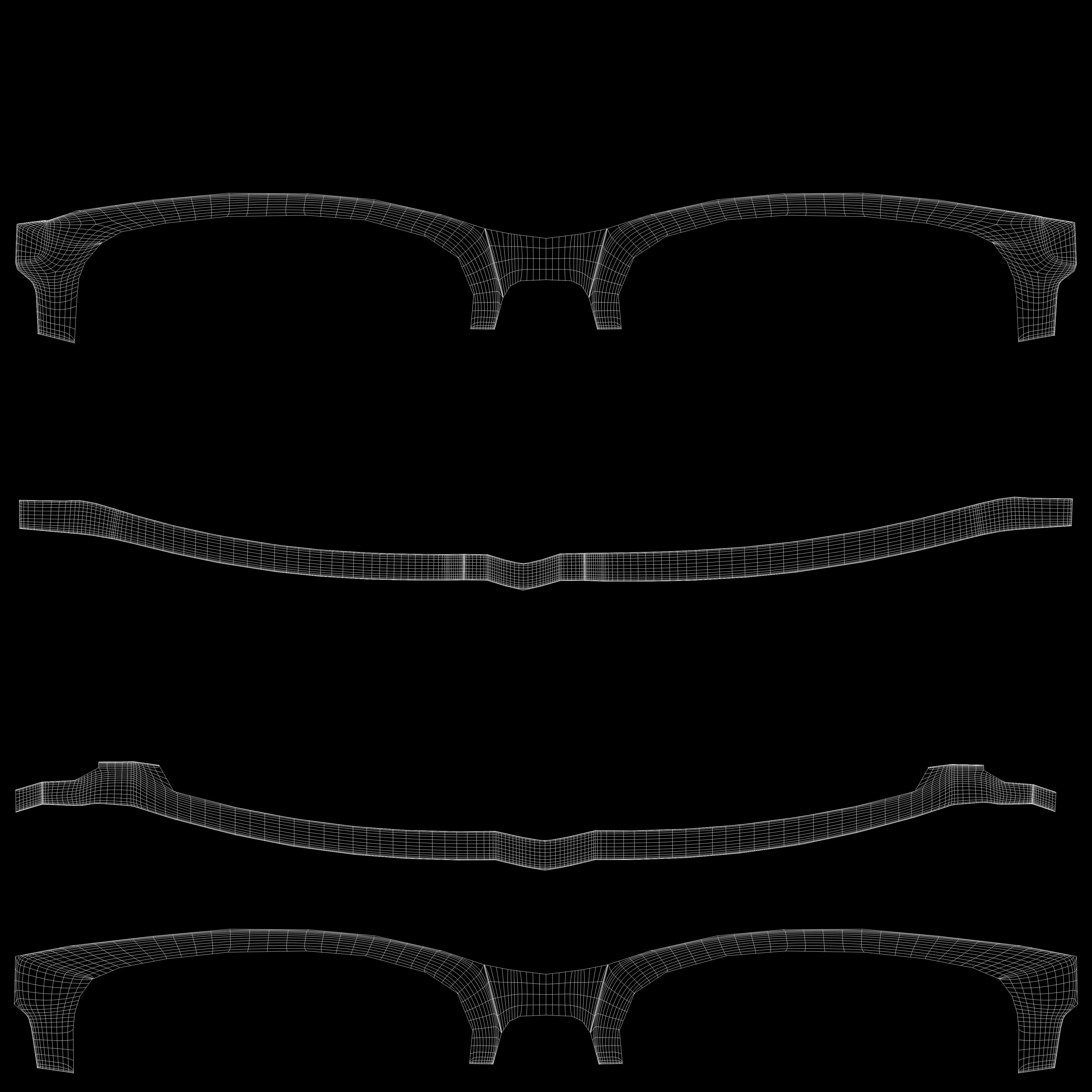 Eyeglasses for Men and Women 3D print model_9