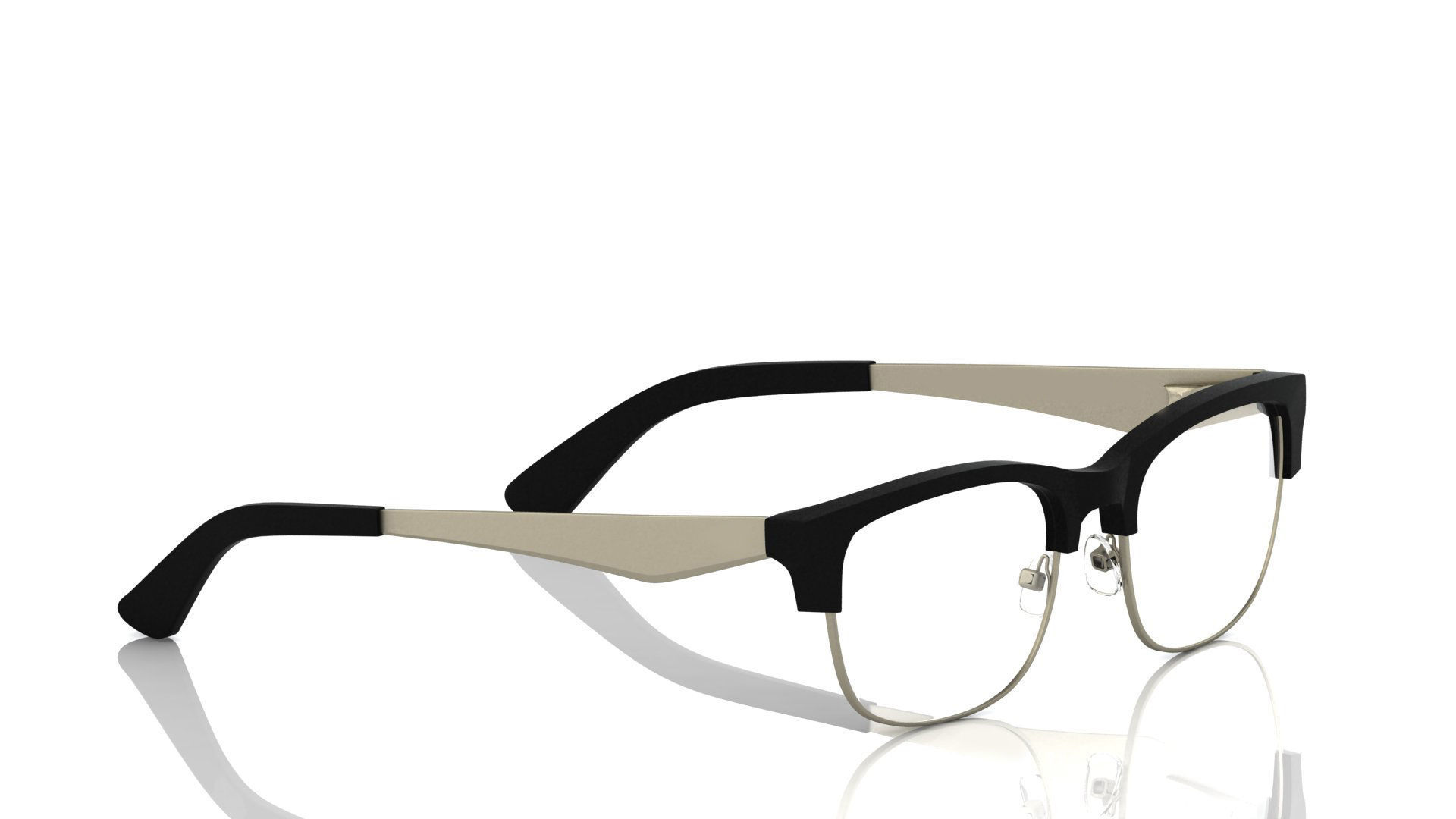 Eyeglasses for Men and Women 3D print model_3