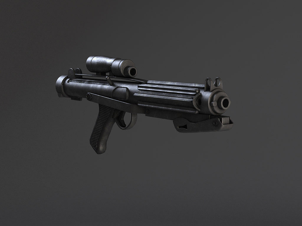 Star Wars Storm Trooper Rigged for Maya 3D model_10