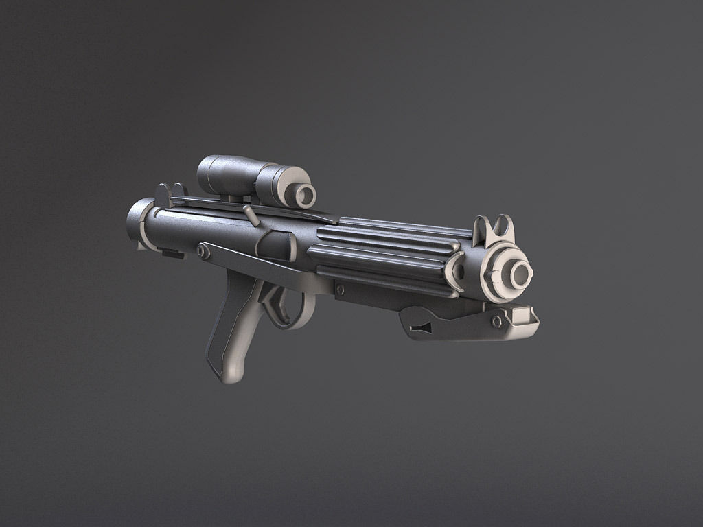 Star Wars Storm Trooper Rigged for Maya 3D model_7