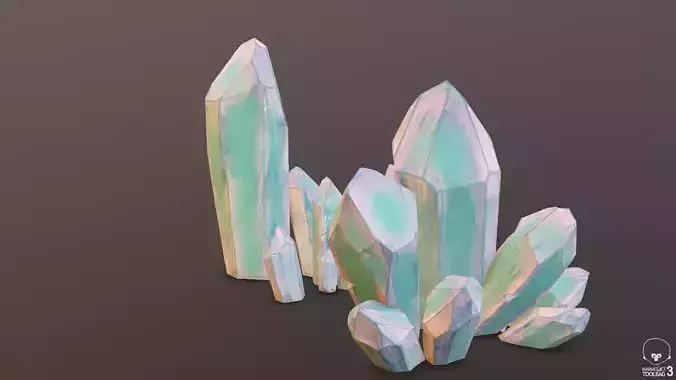 dry chalk minerals near the sea for games