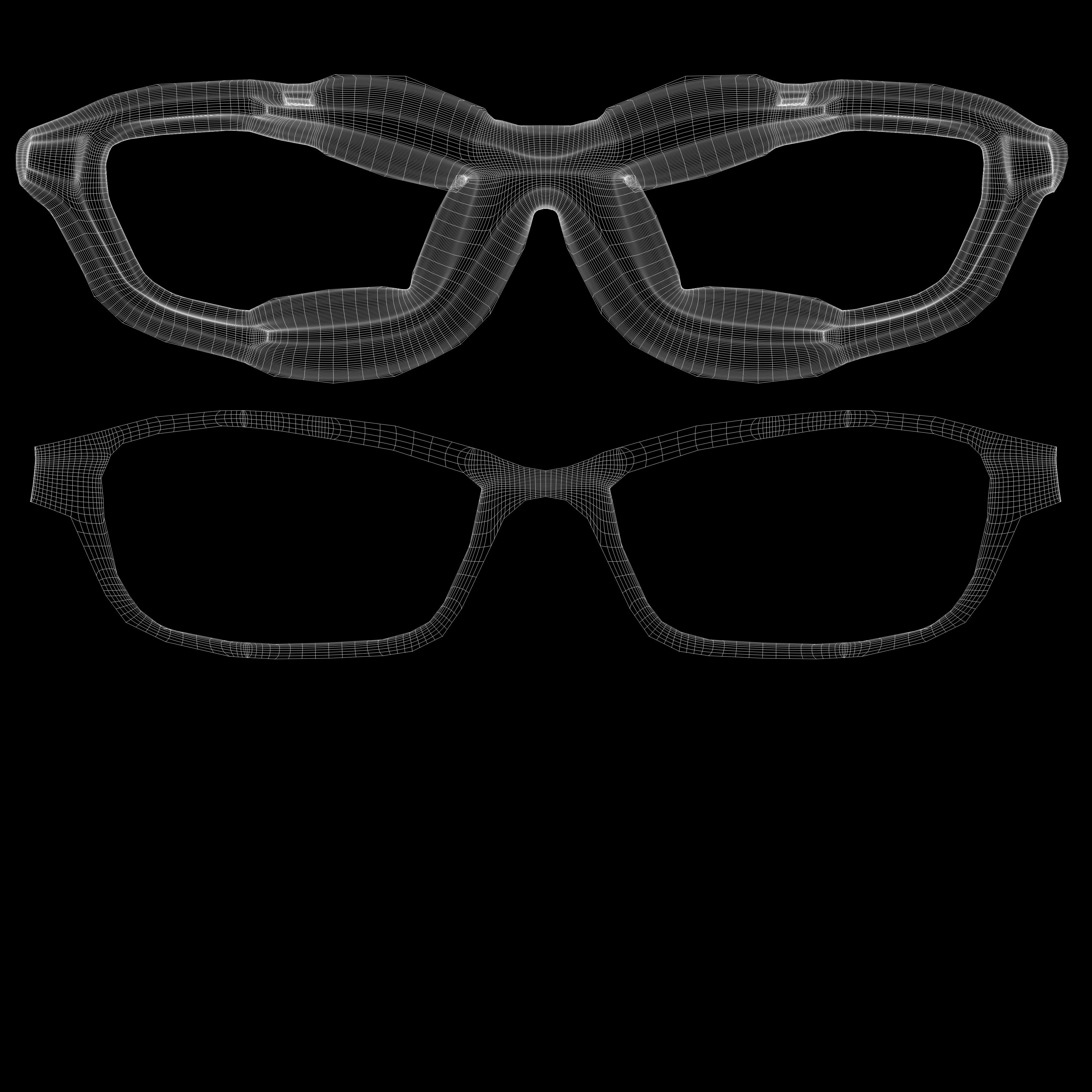 Eyeglasses for Men and Women 3D print model_9