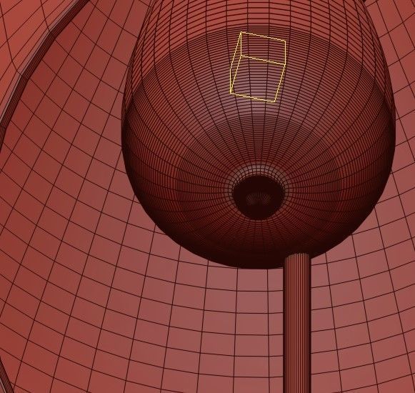 YBFQ LED Elegante pentant 3D model_3