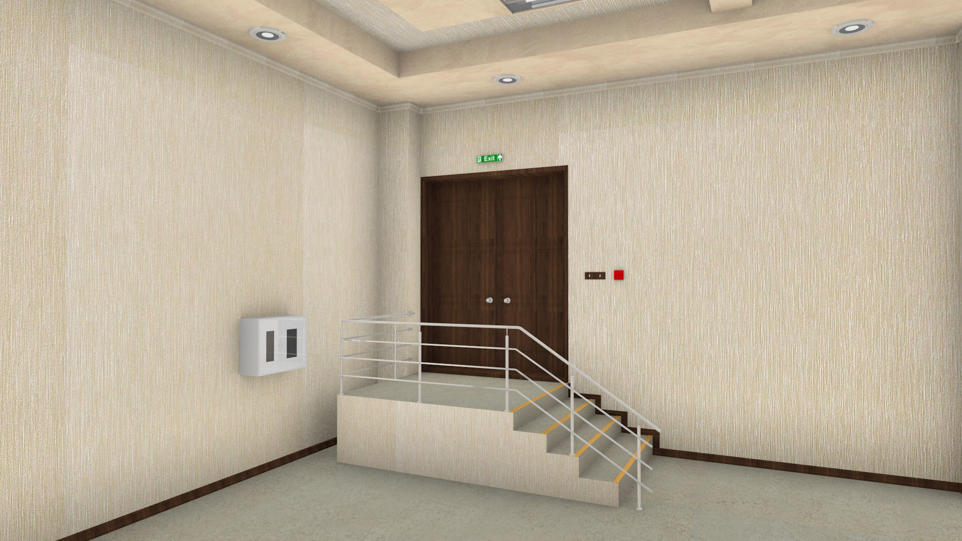 A large room for public meetings HALL 3D model_13
