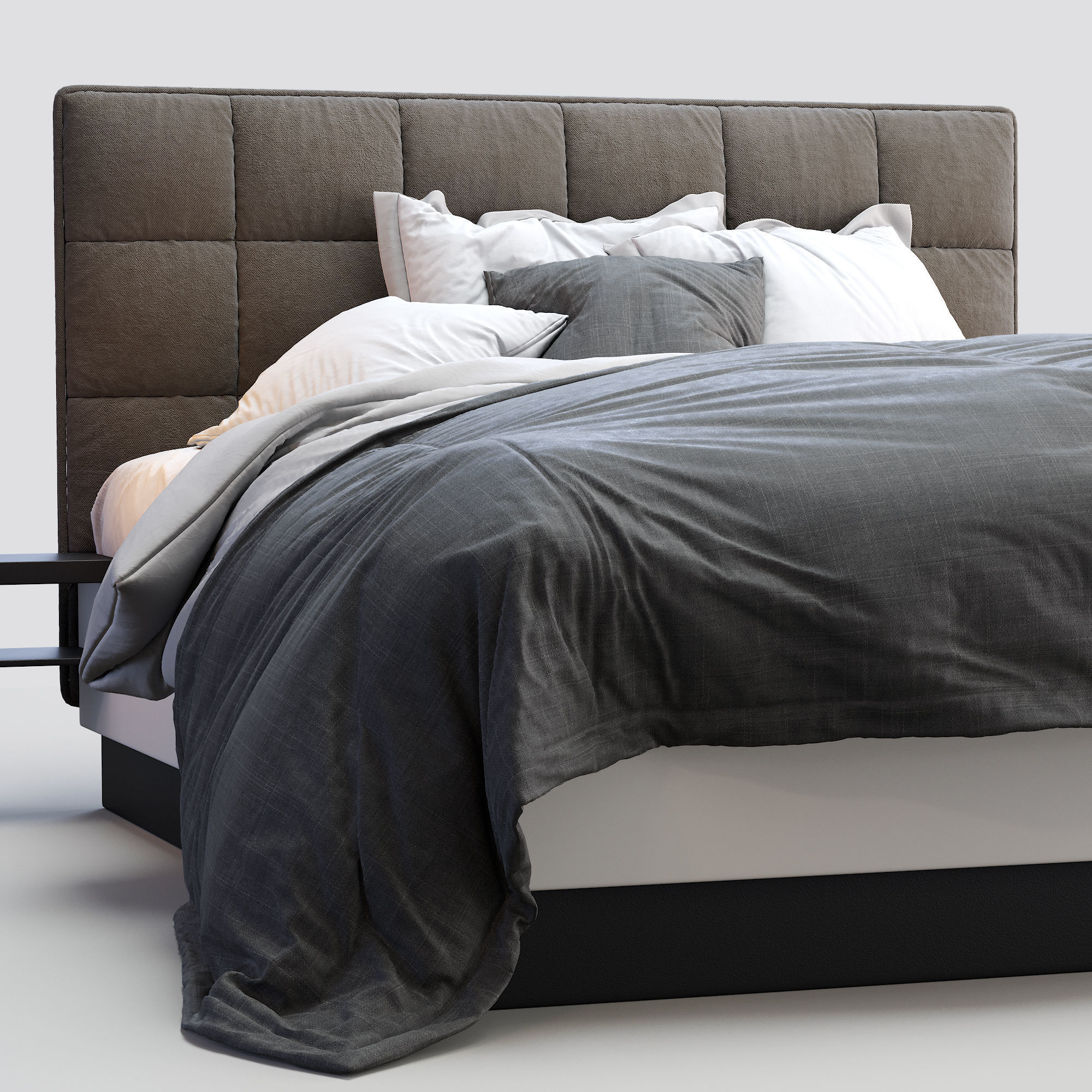 Boconcept Bed LUGANO 3D model_3