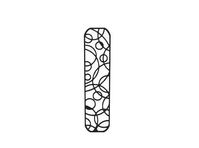 Bookmark letter i wall art
