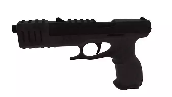 SiFi Hand Gun Pistol 3D model