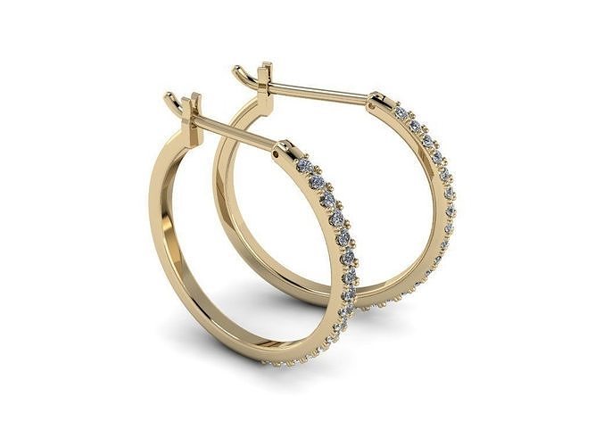 Jewelry Earrings 3D print model