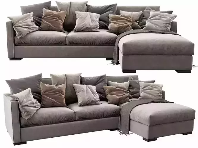 Meridiani Belmon Chaise Lounge