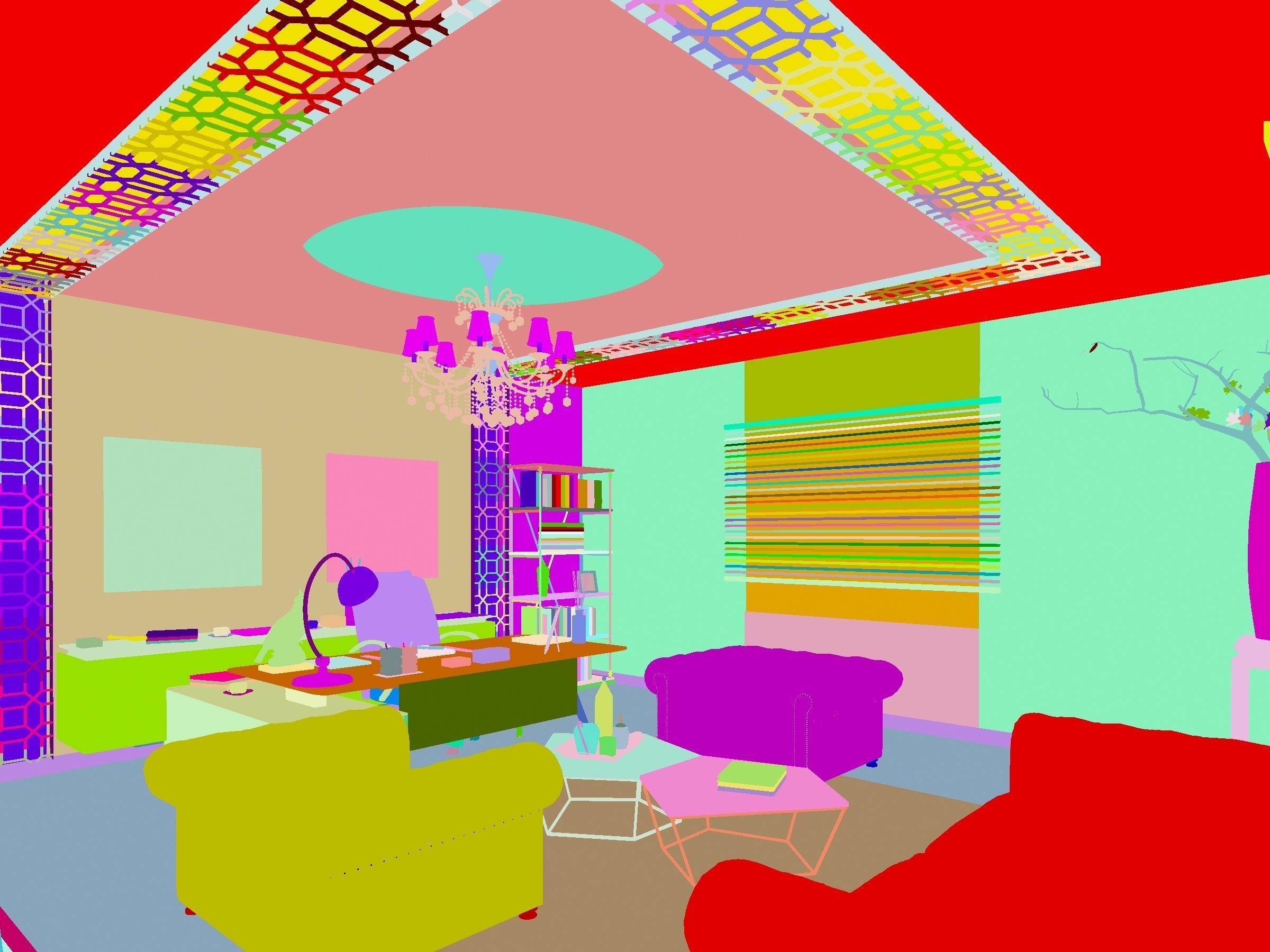 MODERN OFFICE 3D model_12