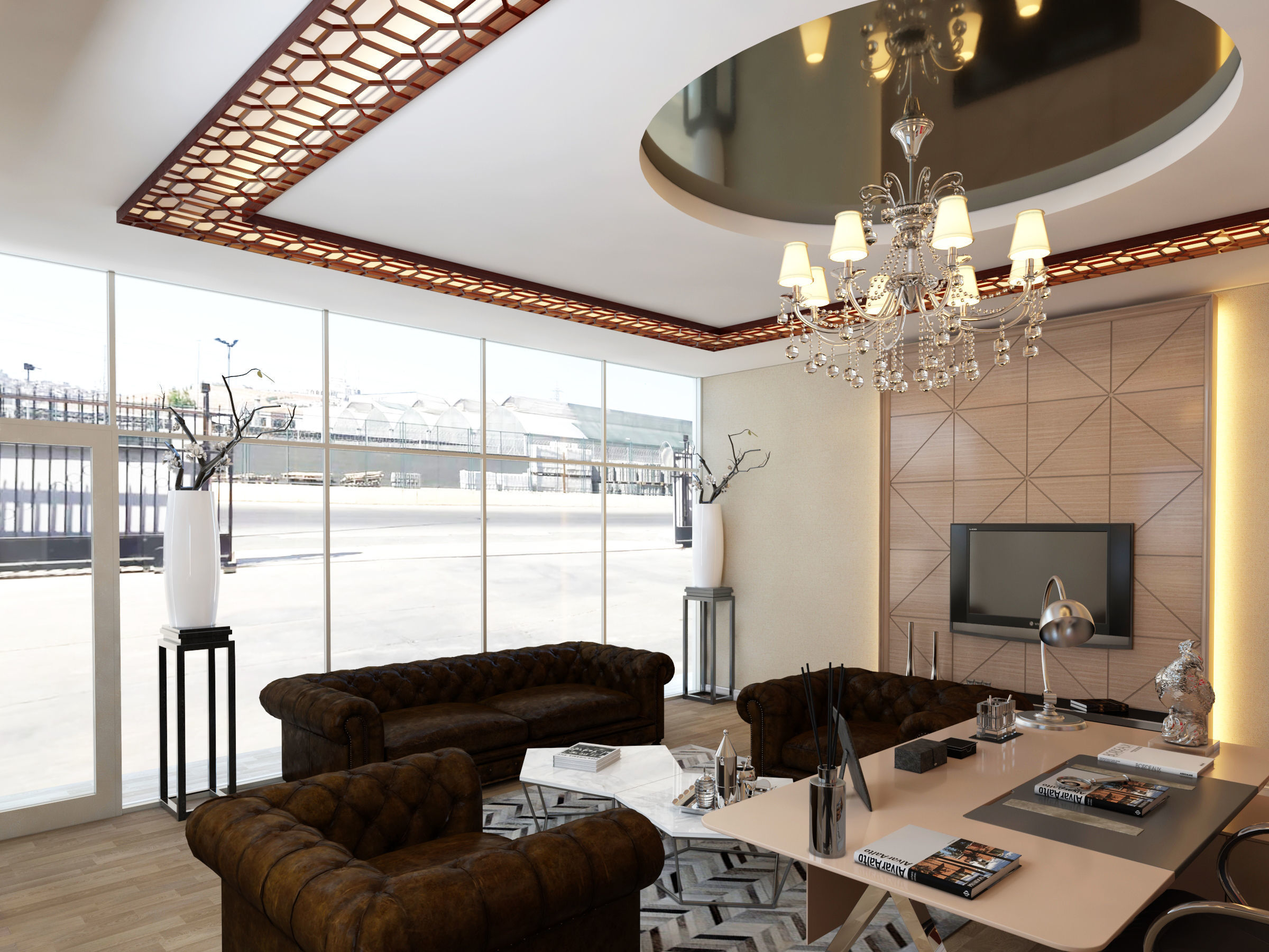 MODERN OFFICE 3D model_2