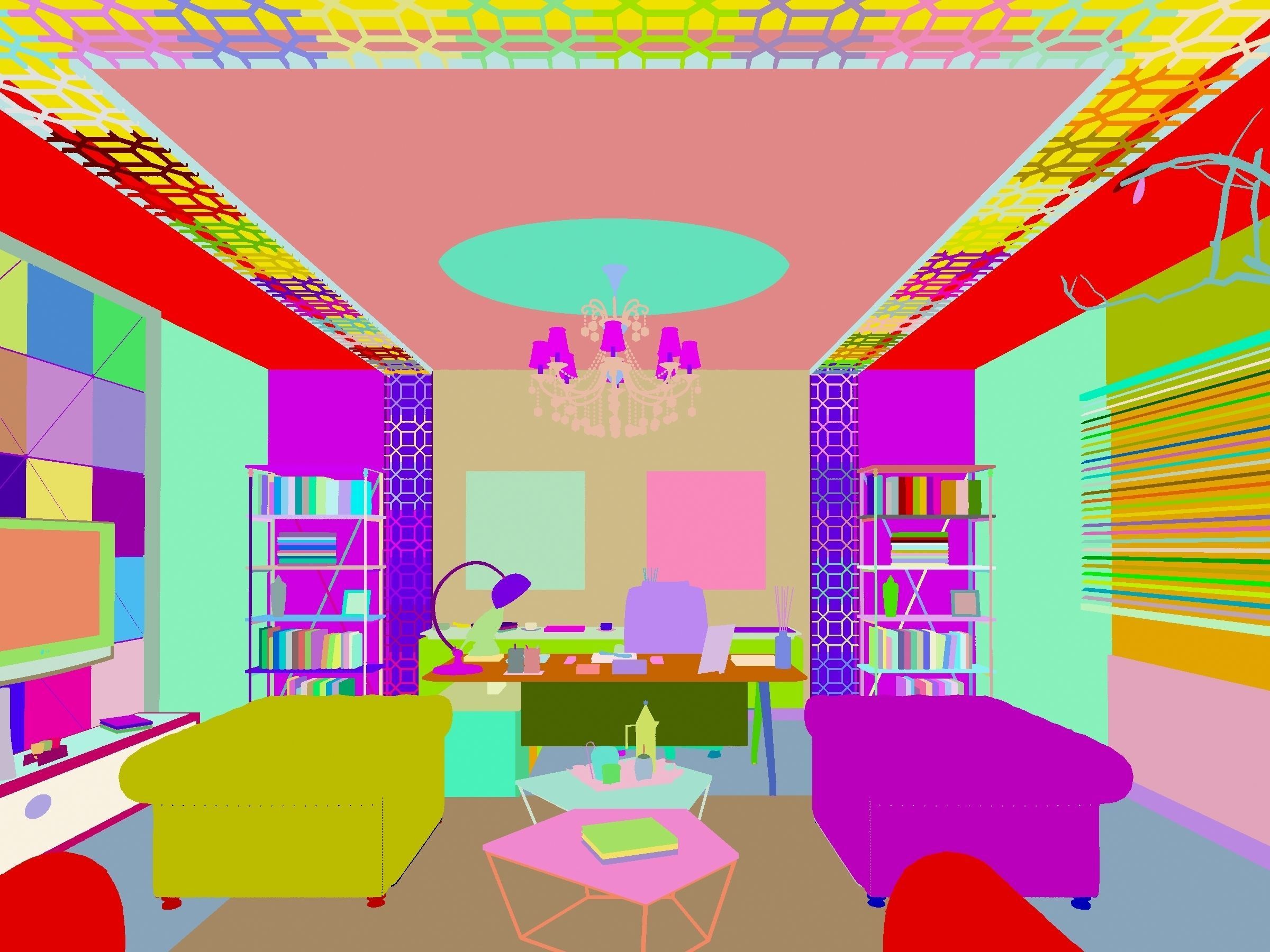 MODERN OFFICE 3D model_7