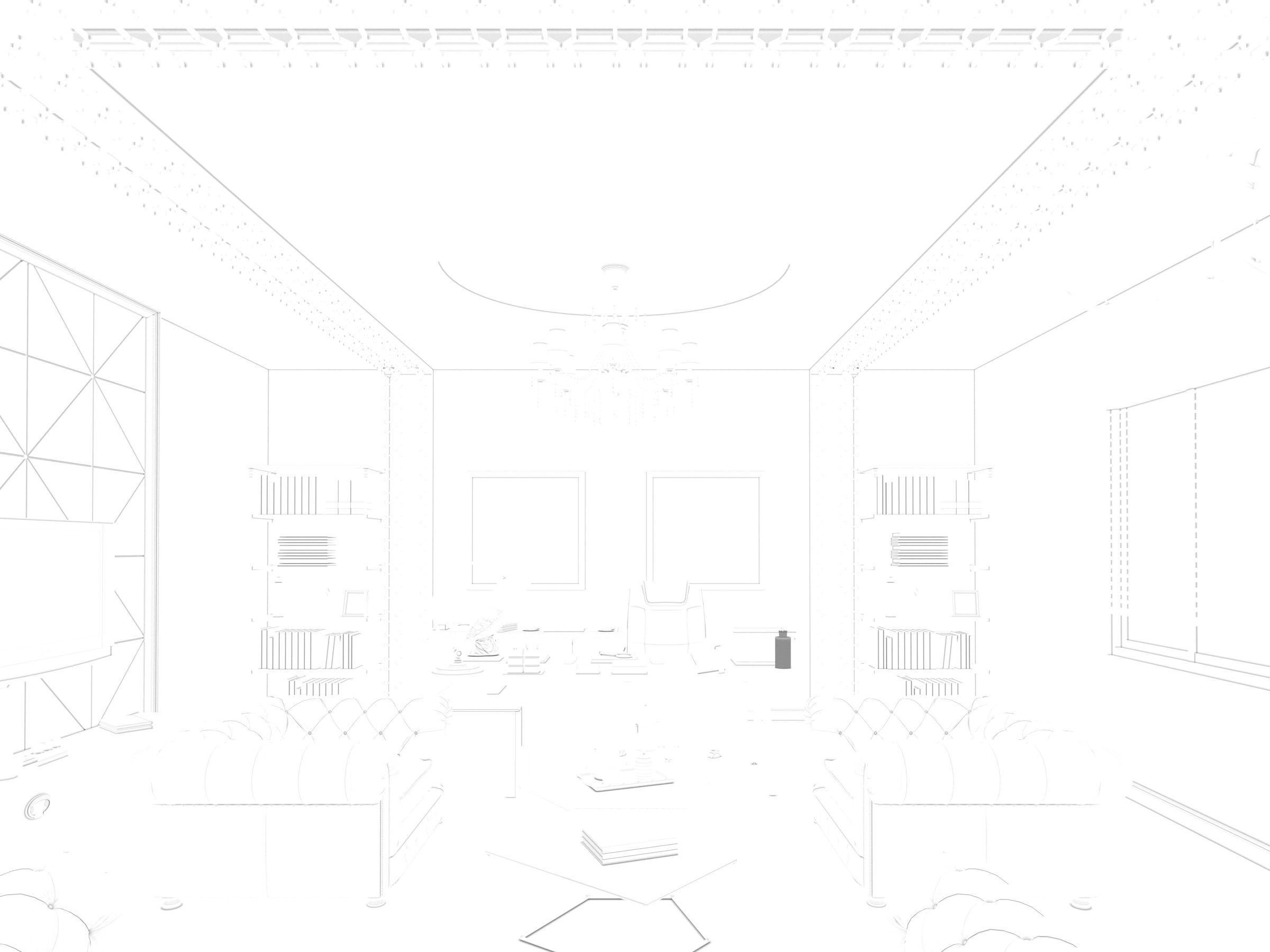 MODERN OFFICE 3D model_6