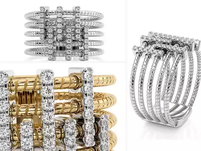 Jewelry springs ring