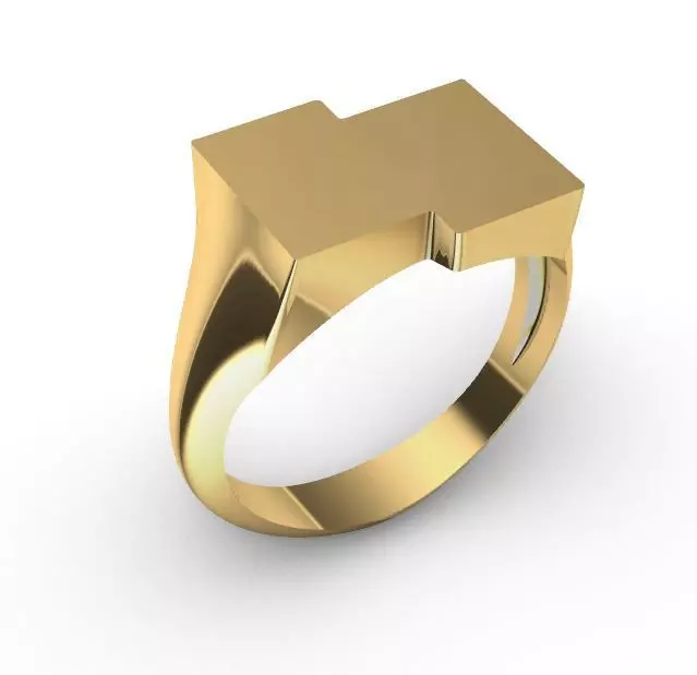 signet ring model Free 3D print model