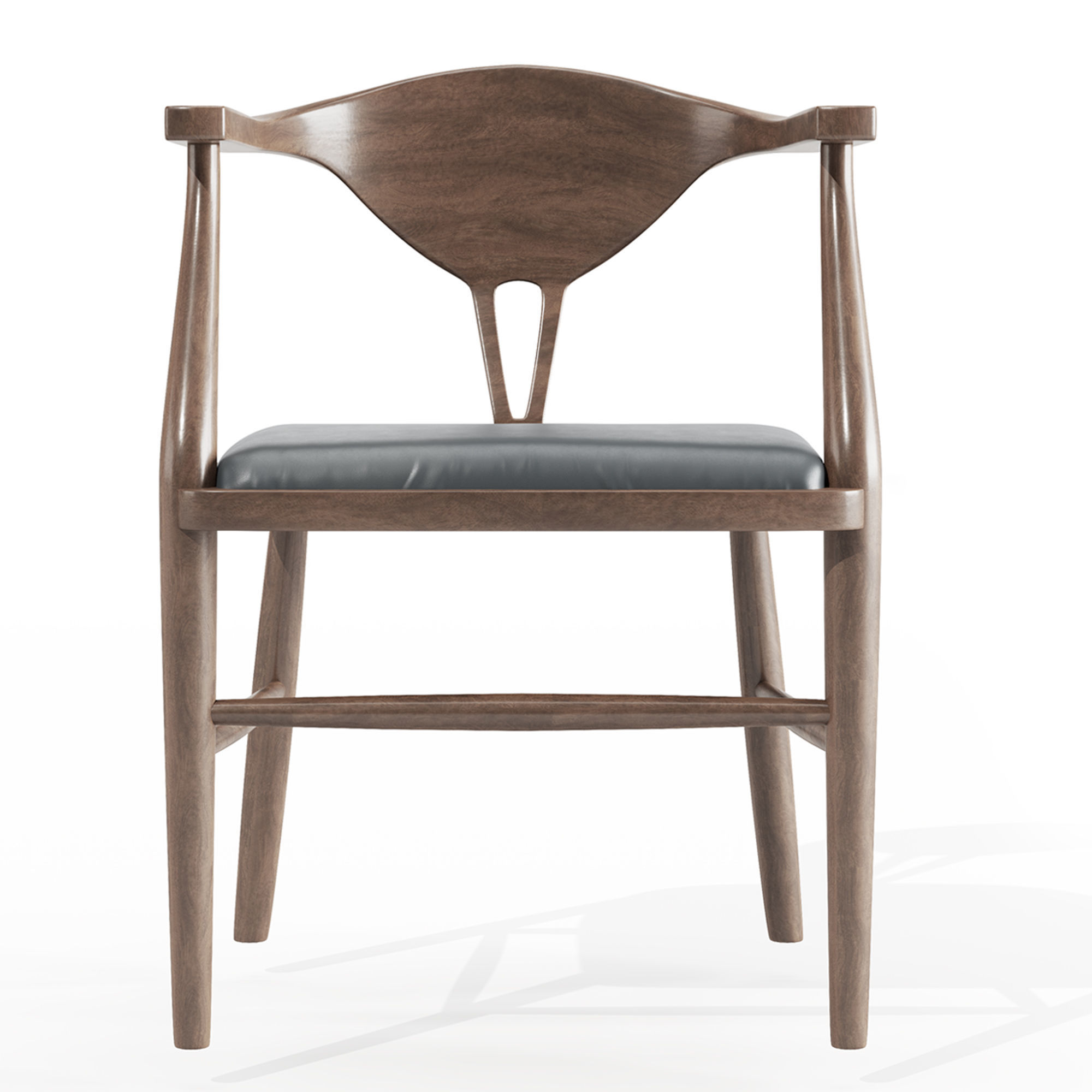 Montana Live Edge Dining Table with Peking B Dining Chairs 3D model_4