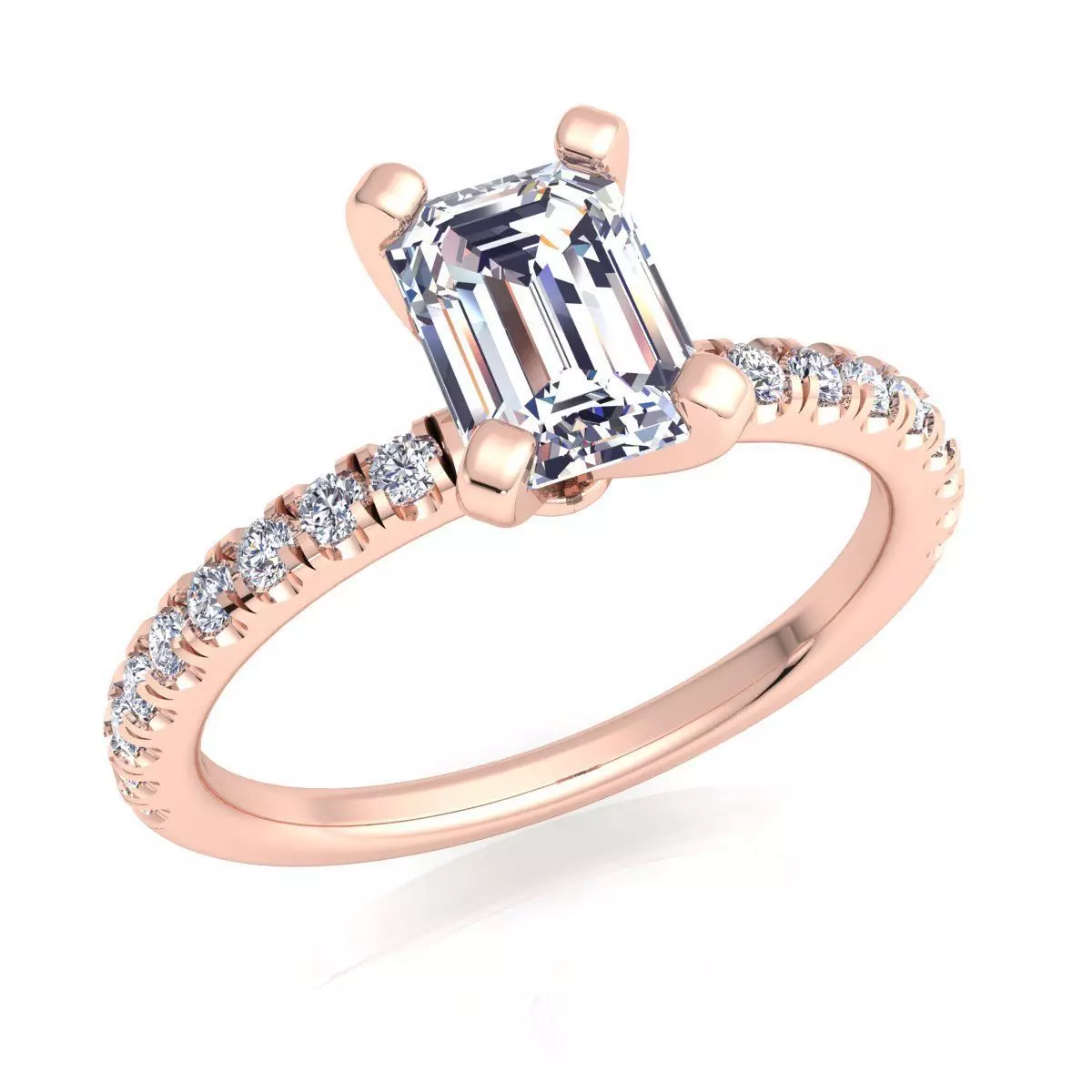 Fancy Woman Ring 3D print model_0