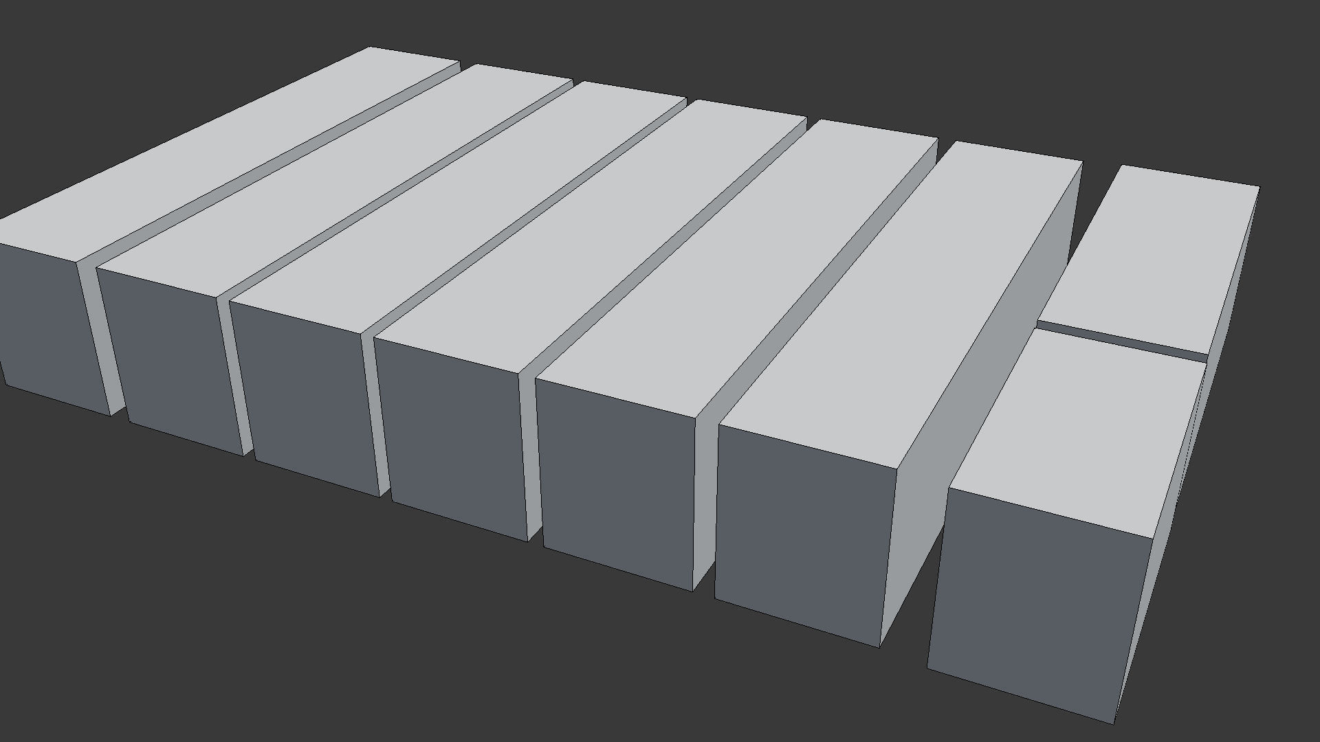 Containers Pack Low-poly 3D model_5